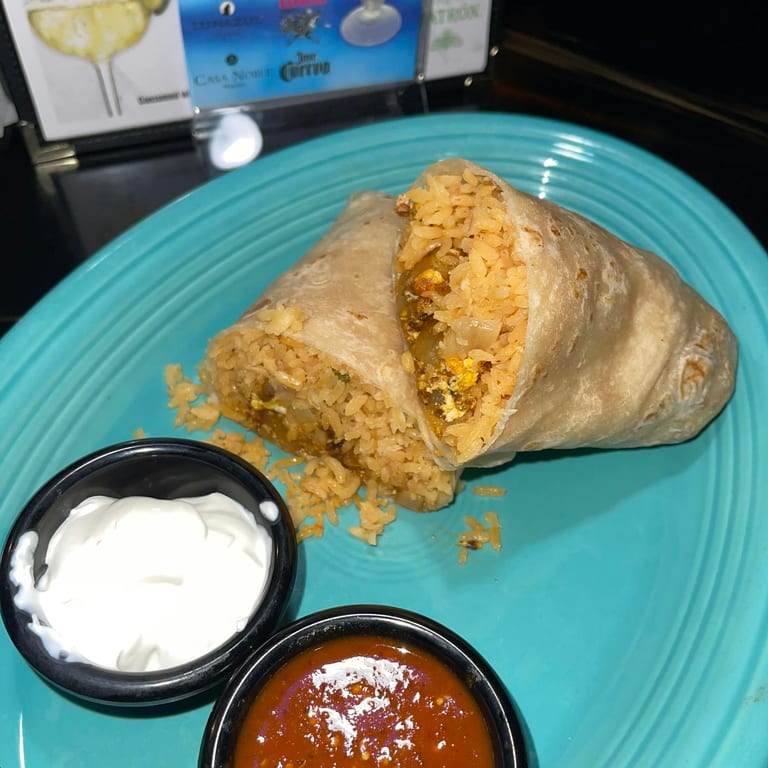Delicious Breakfast Burrito